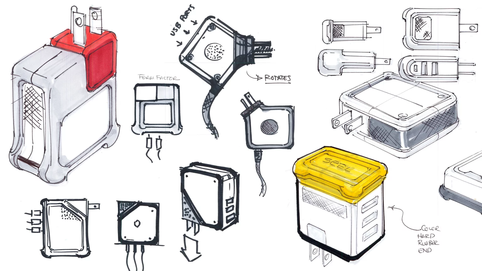 For 2 years, I designed tablets, laptops, and accessories while working with our partners in Shenzhen.