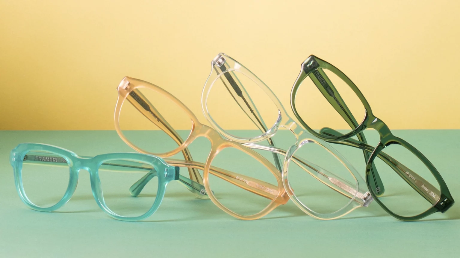 I designed Frameri Eyewear's first line of frames and worked with the Italian manufacturer to produce them. It was ridiculously fun.